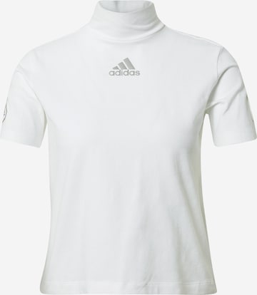 T-shirt fonctionnel ADIDAS SPORTSWEAR en blanc : devant