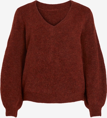 VILA Sweater 'JAMINA' in Red: front