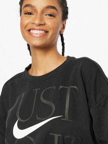 NIKE Sport sweatshirt i svart