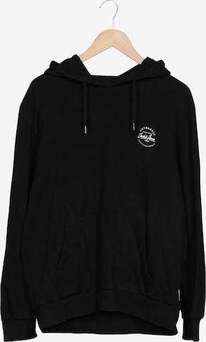 JACK & JONES Kapuzenpullover XL in Schwarz: Vorderseite