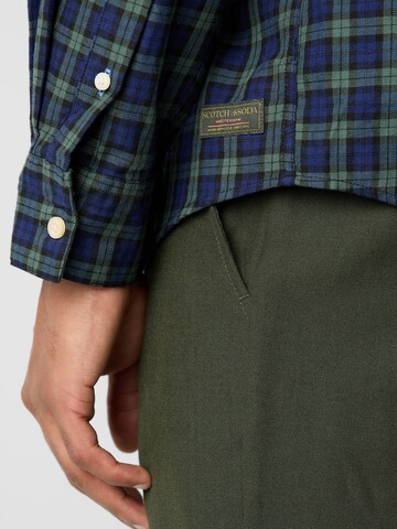 SCOTCH & SODA Rovný strih Košeľa - Zelená