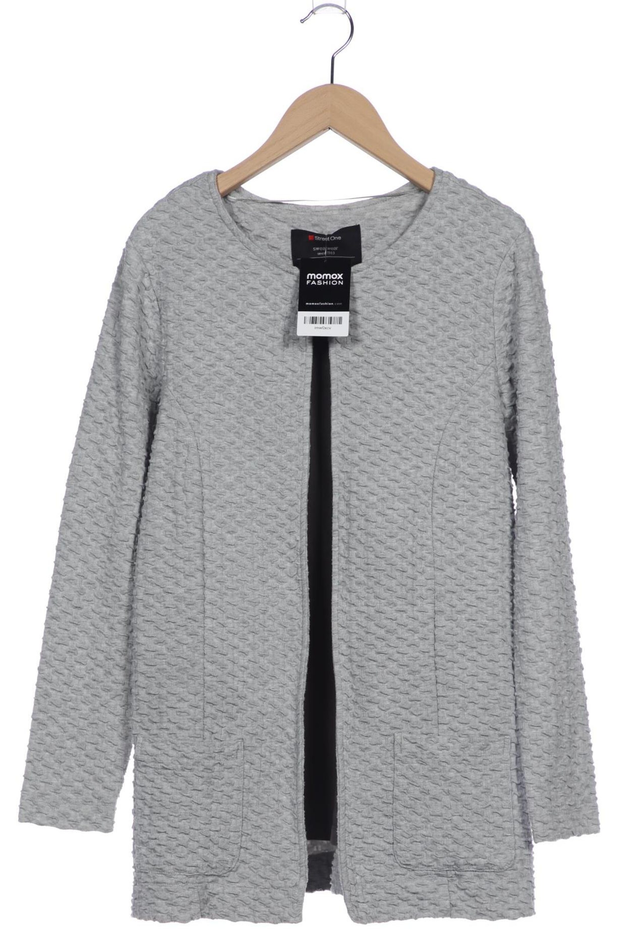 STREET ONE Sweater & Cardigan in S in Grey: front