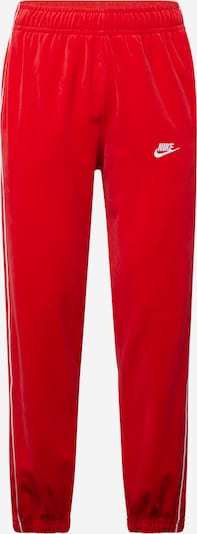 Nike Sportswear Παντελόνι σε κόκκινο / λευκό, Άποψη προϊόντος