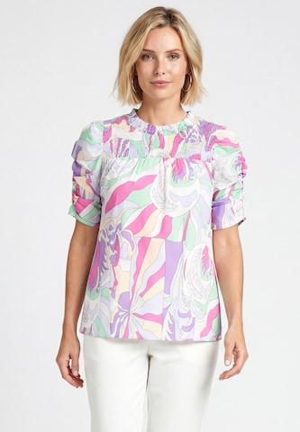 Usha Blouse 'Fashion Look' in Lila: voorkant