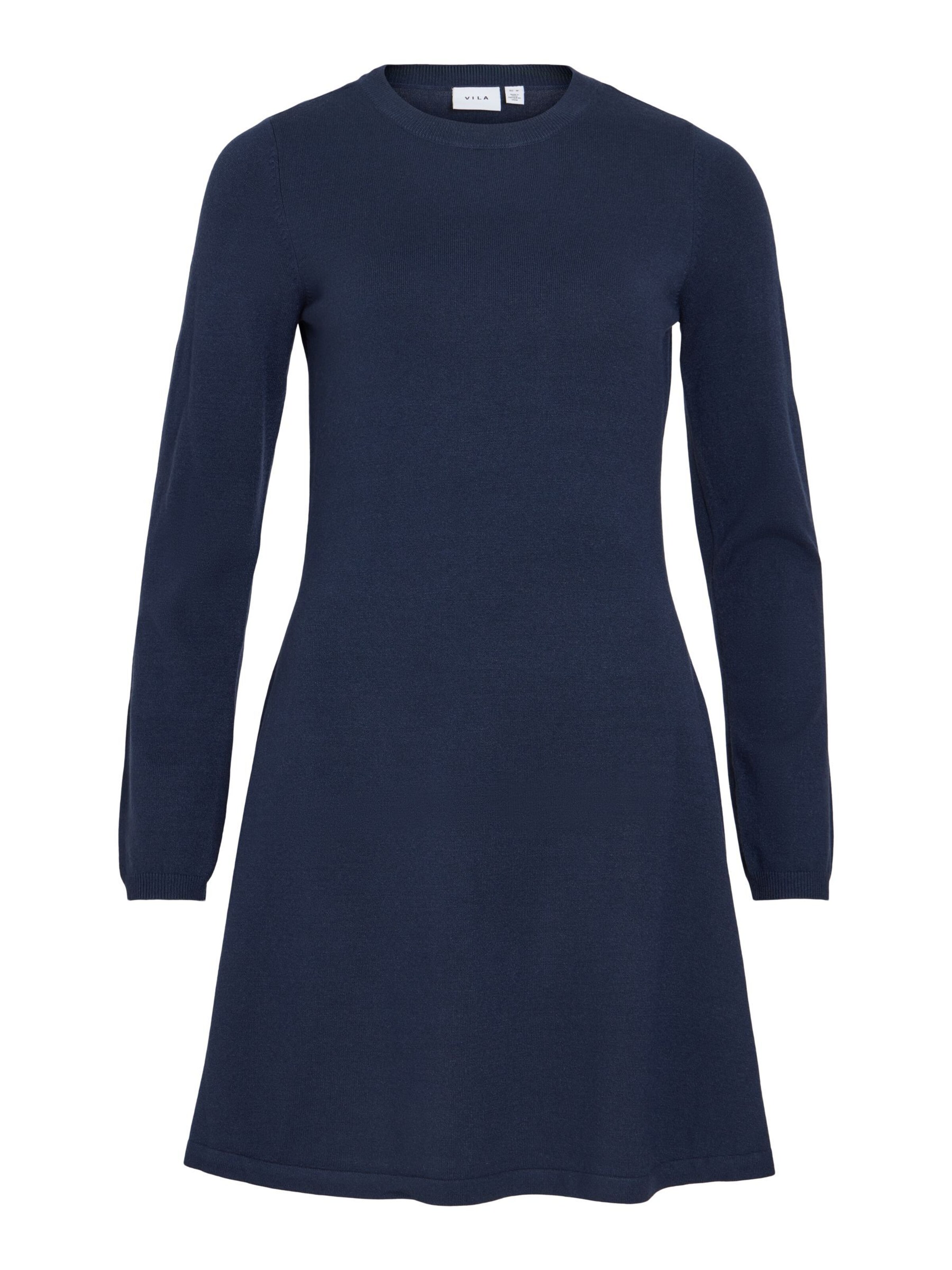 VILA Jurk 'COMFY' in Blauw: voorkant