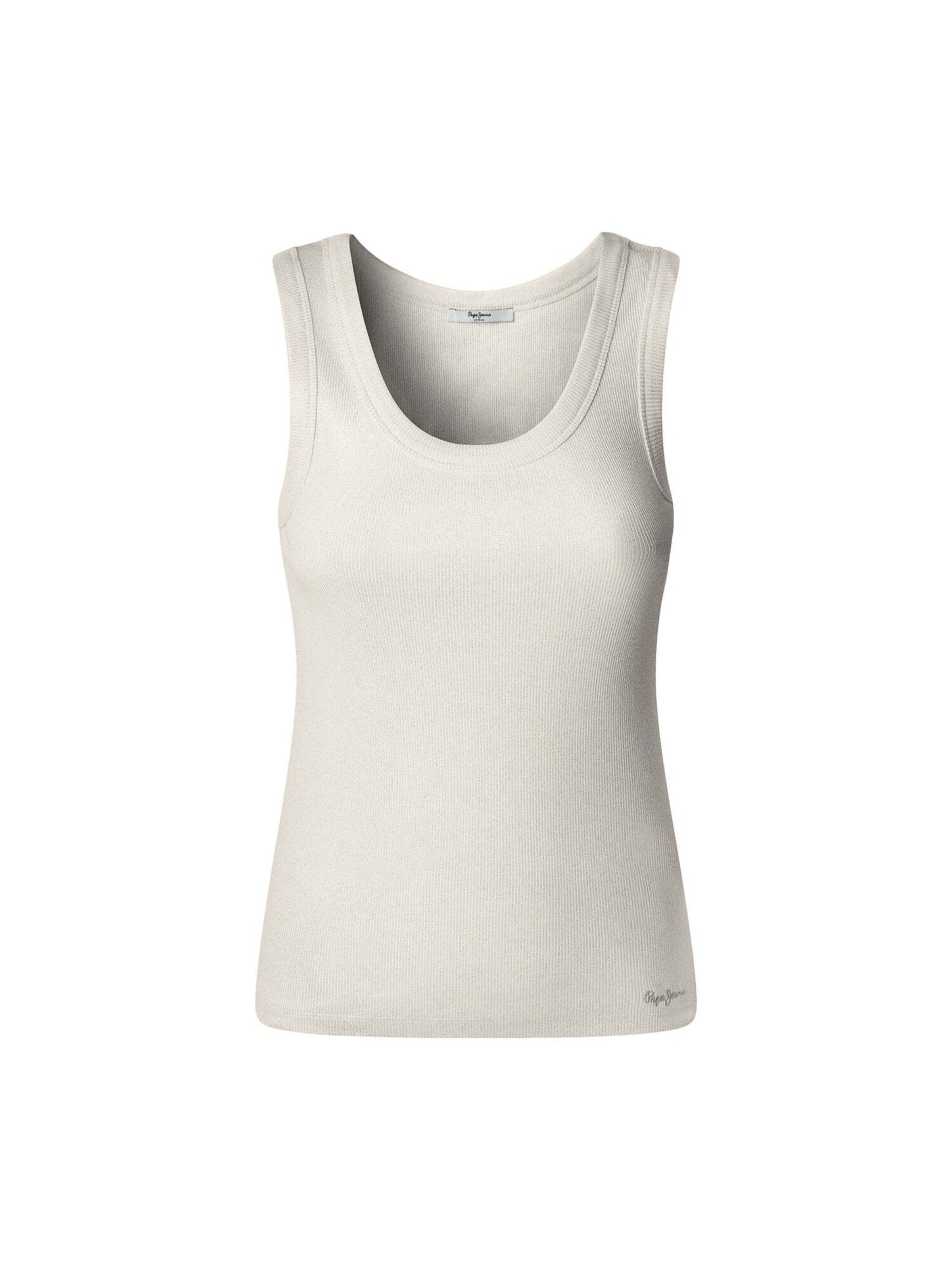Pepe Jeans Top 'Bessy' in White: front