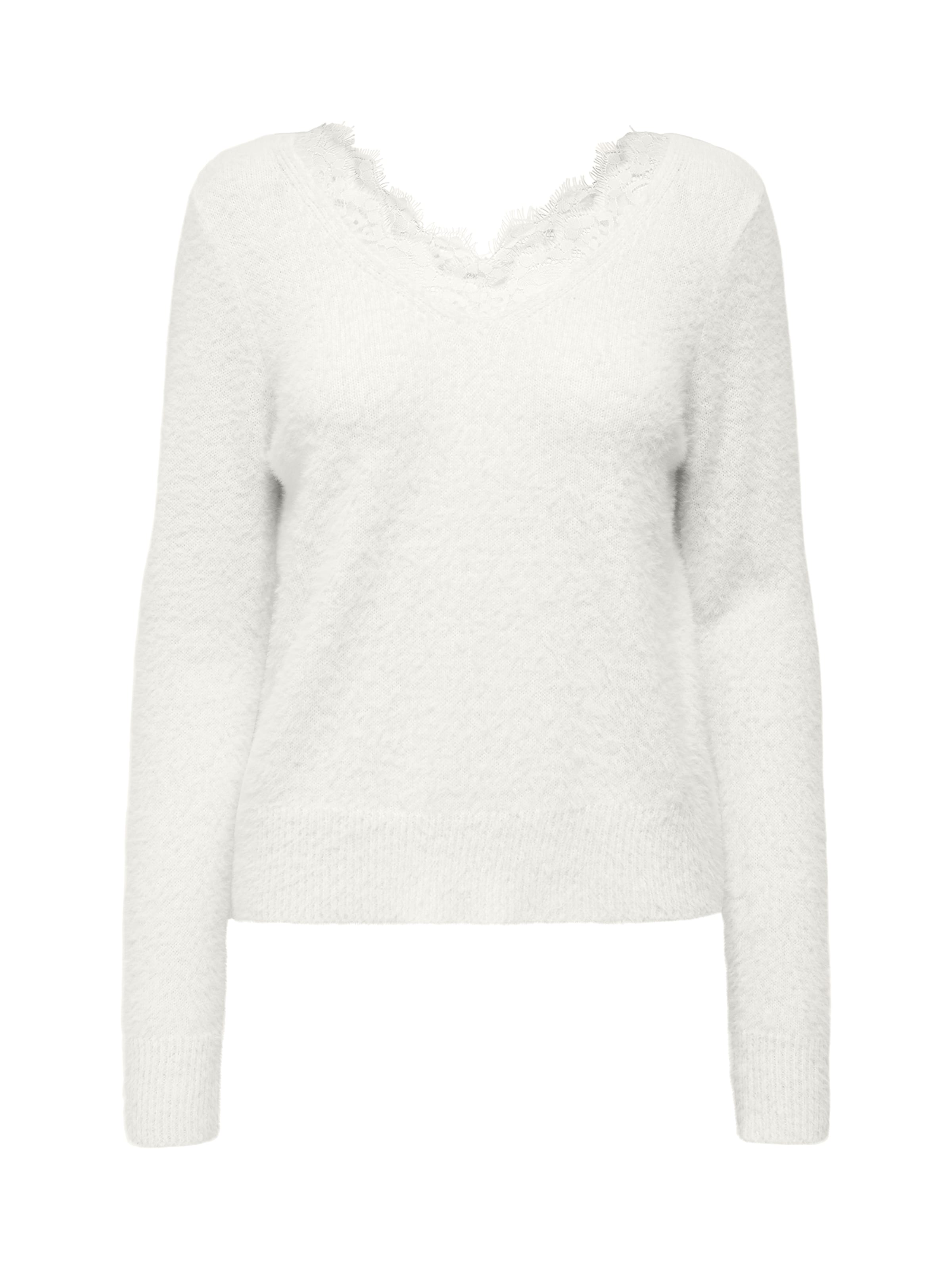 ONLY Pullover 'ONLZALA' in Weiß: Vorderseite