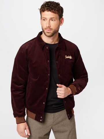 Iriedaily Between-Season Jacket 'Base Swing' in Purple: front