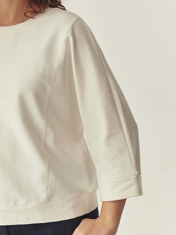 Sweat-shirt 'Sulen' TATUUM en beige