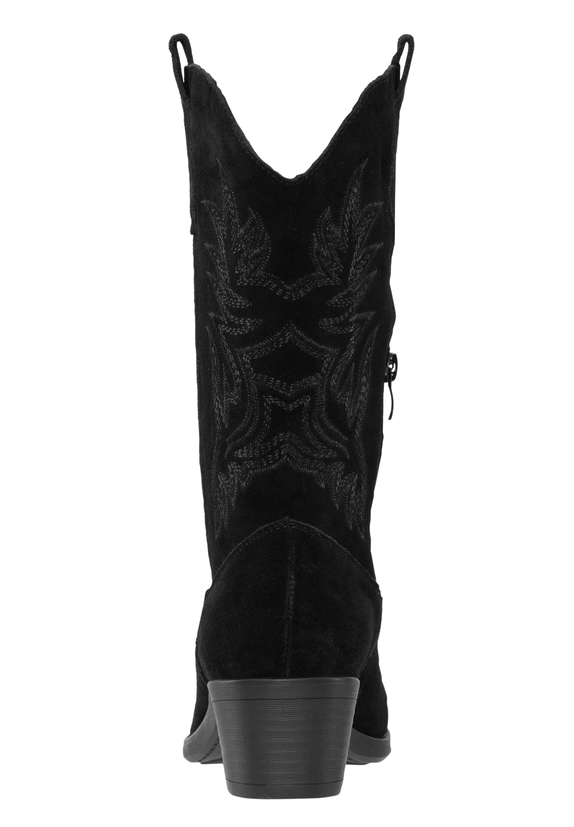 Salinyang Comwboystøvler i sort