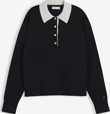 TOMMY HILFIGER - Jersey en negro: frente