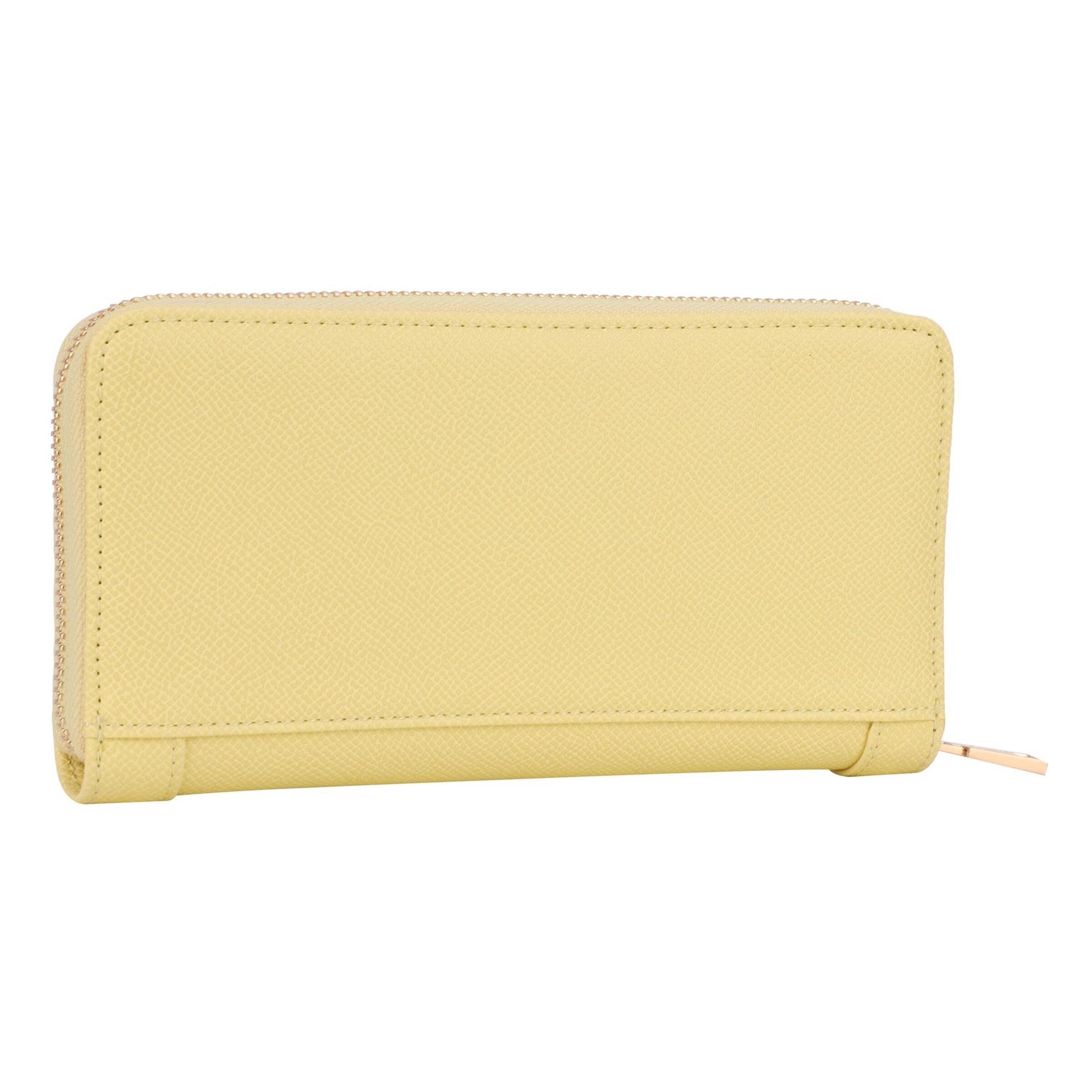 JOOP! Jeans Portemonnee 'Cornice Melete' in Geel