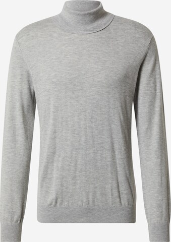 DAN FOX APPAREL Sweater 'Jasper' in Grey: front