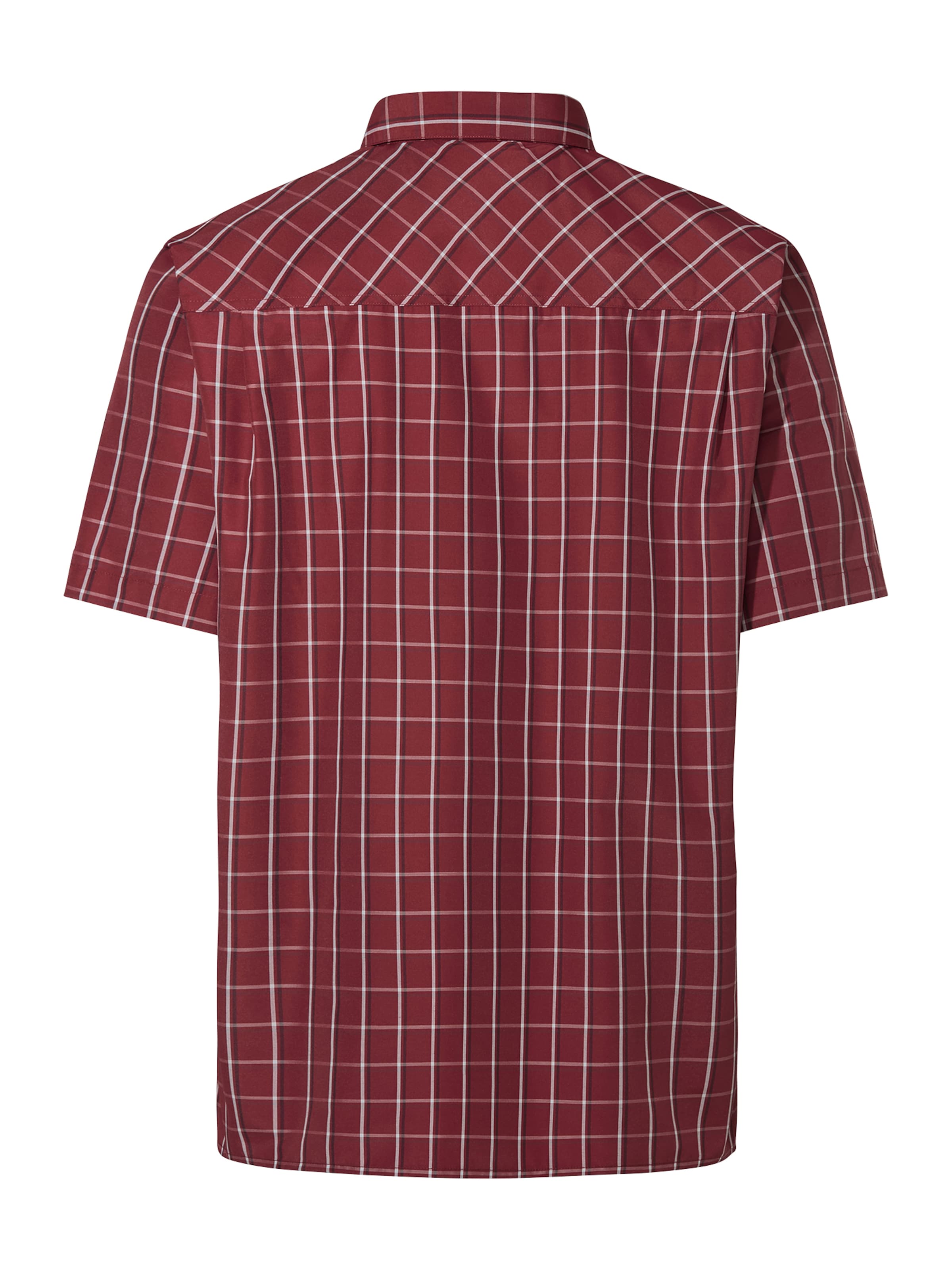 VAUDE Regular fit Performance shirt 'Albsteig' in Red