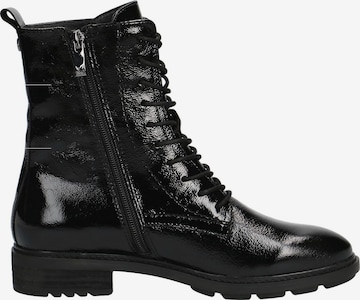 CAPRICE Lace-Up Ankle Boots in Black