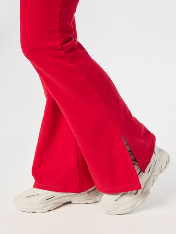 évasé Pantalon HOLLISTER en rouge