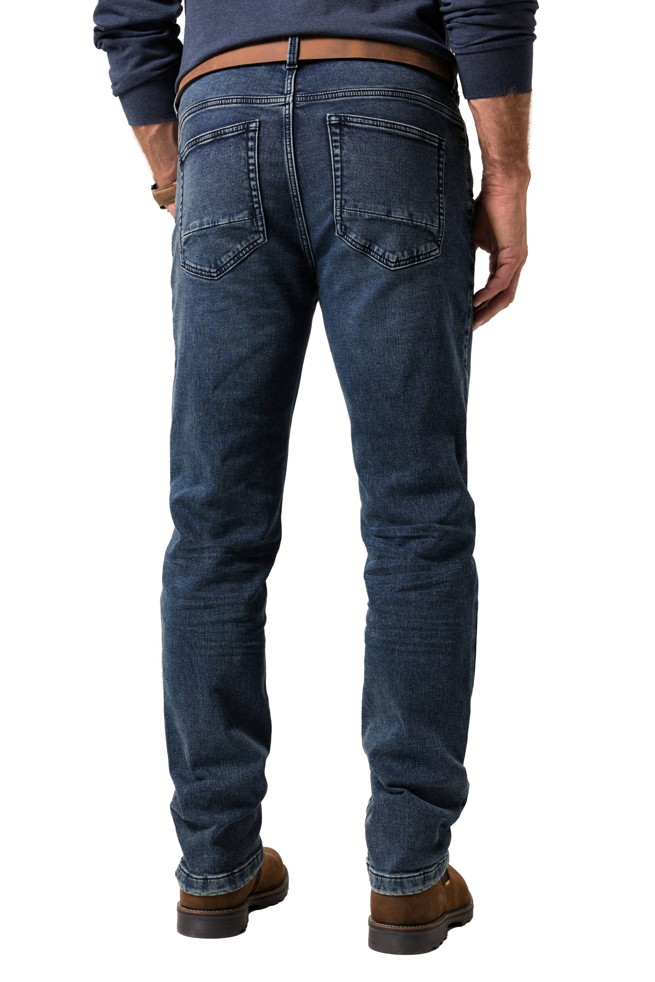 Boston Park Regular Jeans in Blauw