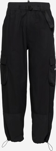 regular Pantaloni cargo di ADIDAS ORIGINALS in nero: frontale