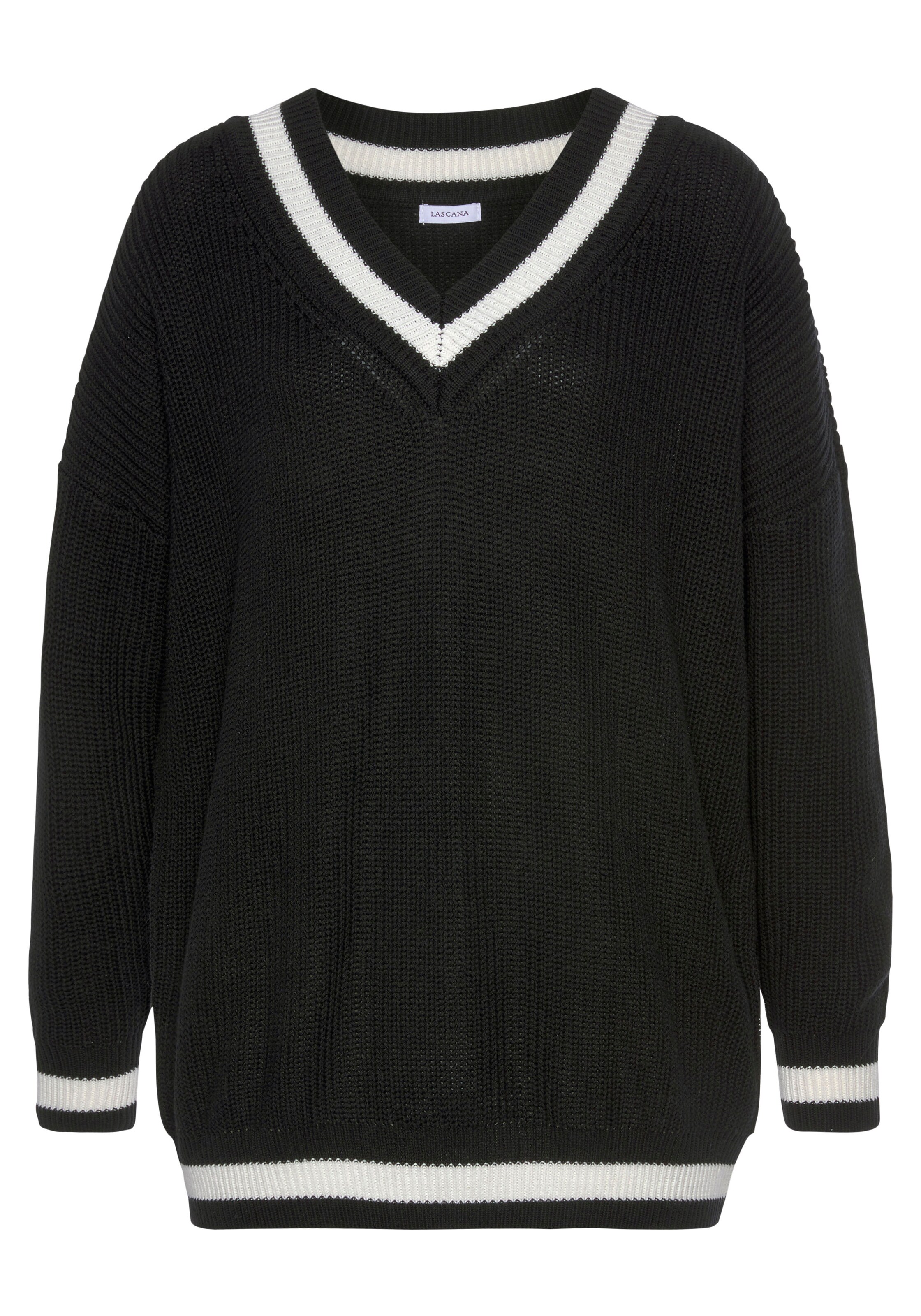 Pull-over LASCANA en noir : devant