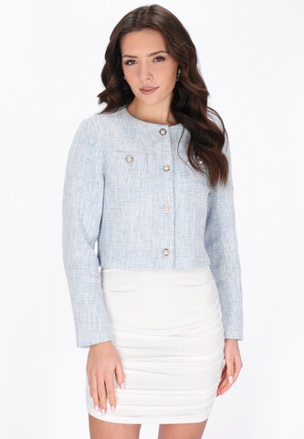 Blazer 'Festive' faina en bleu : devant