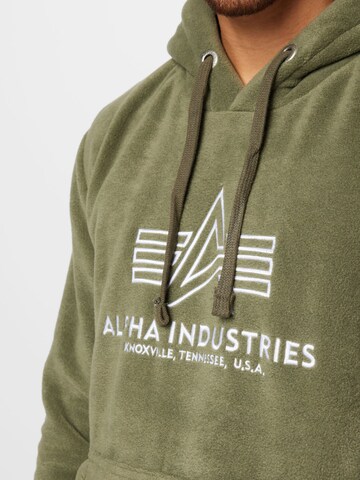 ALPHA INDUSTRIES - Sweatshirt em verde