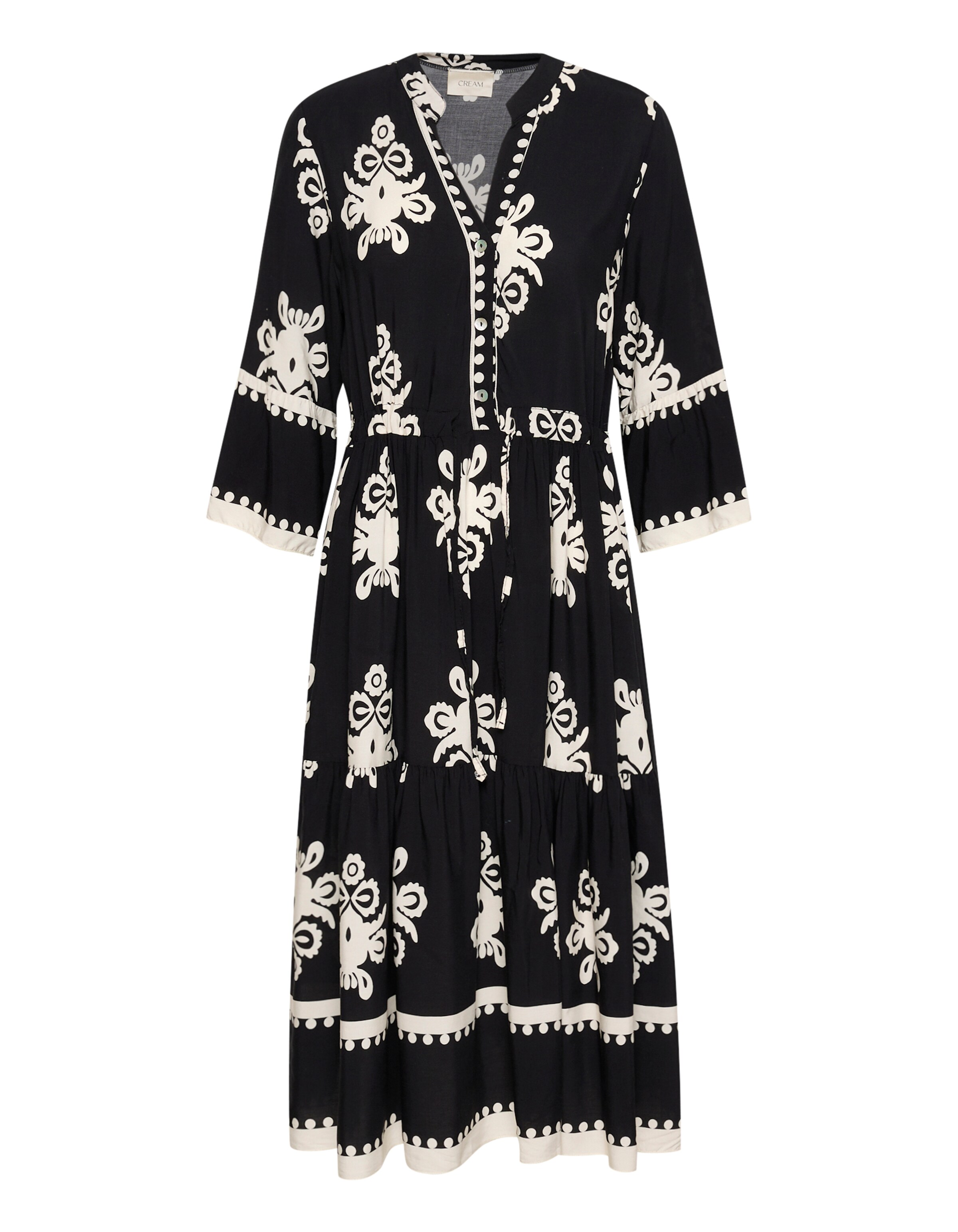 Cream Kjole 'Koren ' i sort: forside