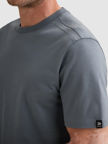 VANGUARD Paita 'T-shirt in mercerized cotton with crewneck' värissä sininen
