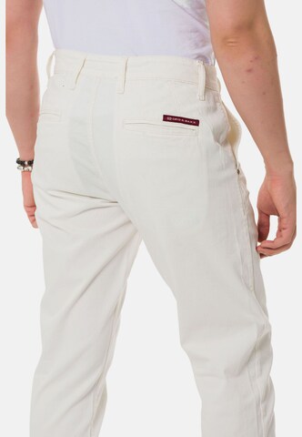 CIPO & BAXX Regular Chino Pants in White