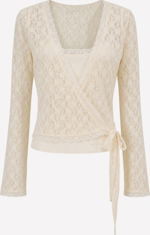 Giacchetta 'Sylva' di OH APRIL in bianco: frontale