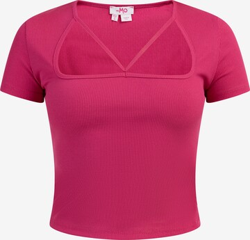 T-shirt MYMO en rose : devant