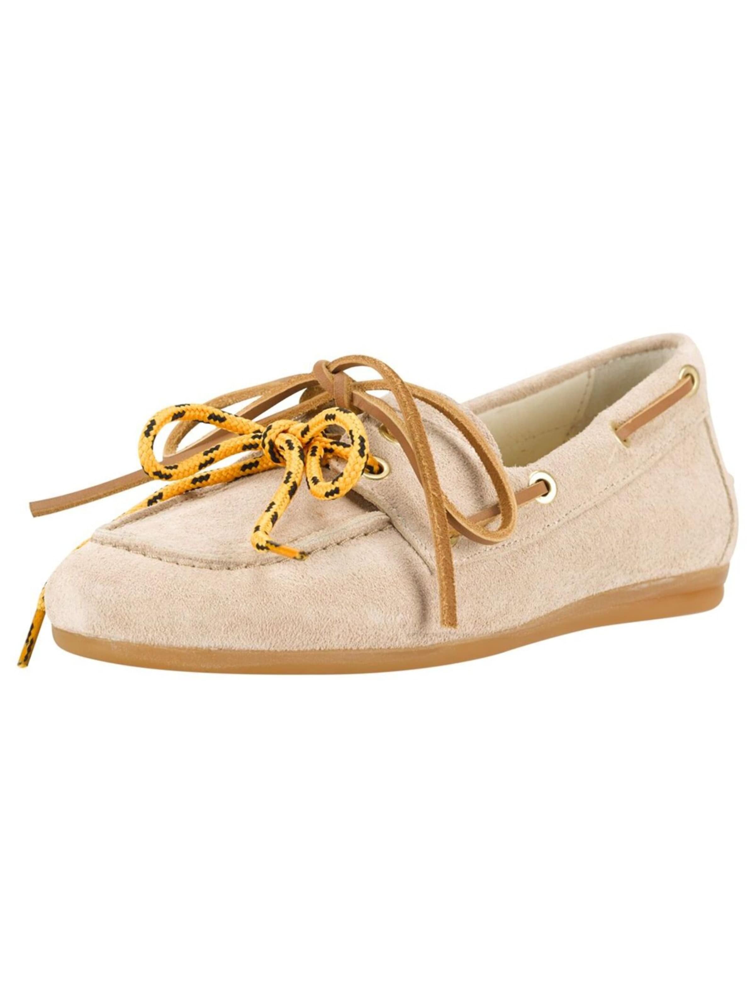 Mocassin 'Elena F012' FELMINI en beige : devant