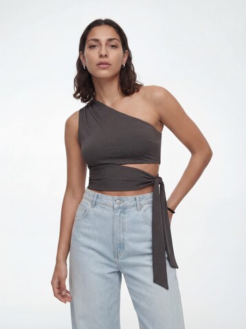 LeGer by Lena Gercke - Top 'Leia' em cinzento: frente