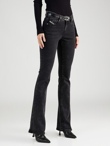 Flared Jeans 'EBBEY' di DIESEL in nero: frontale