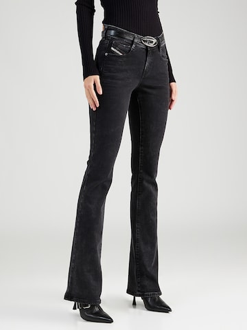 DIESEL Flared Jeans 'EBBEY' in Black: front