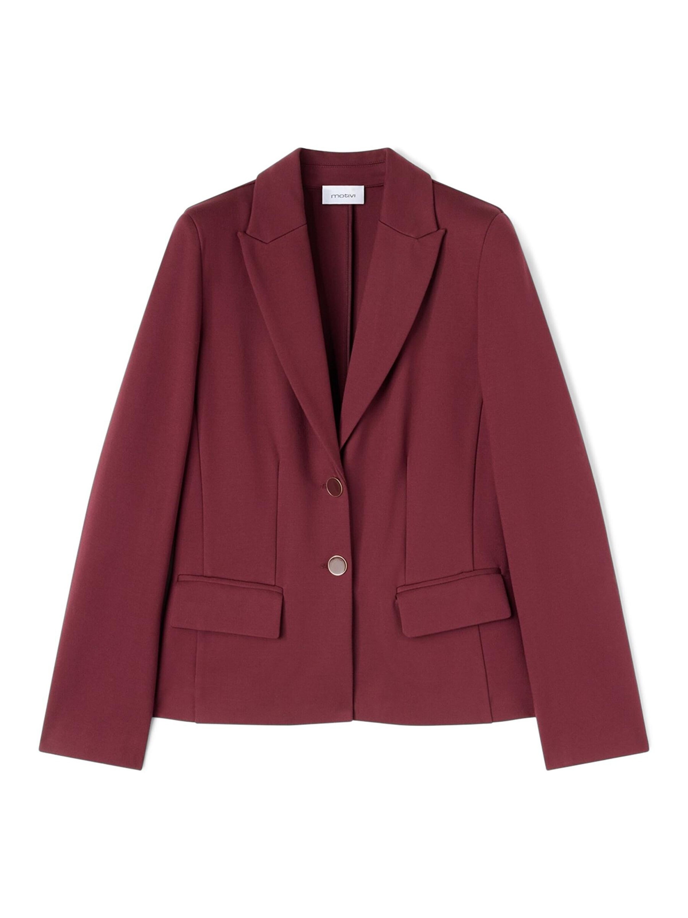 Blazer MOTIVI en rouge : devant