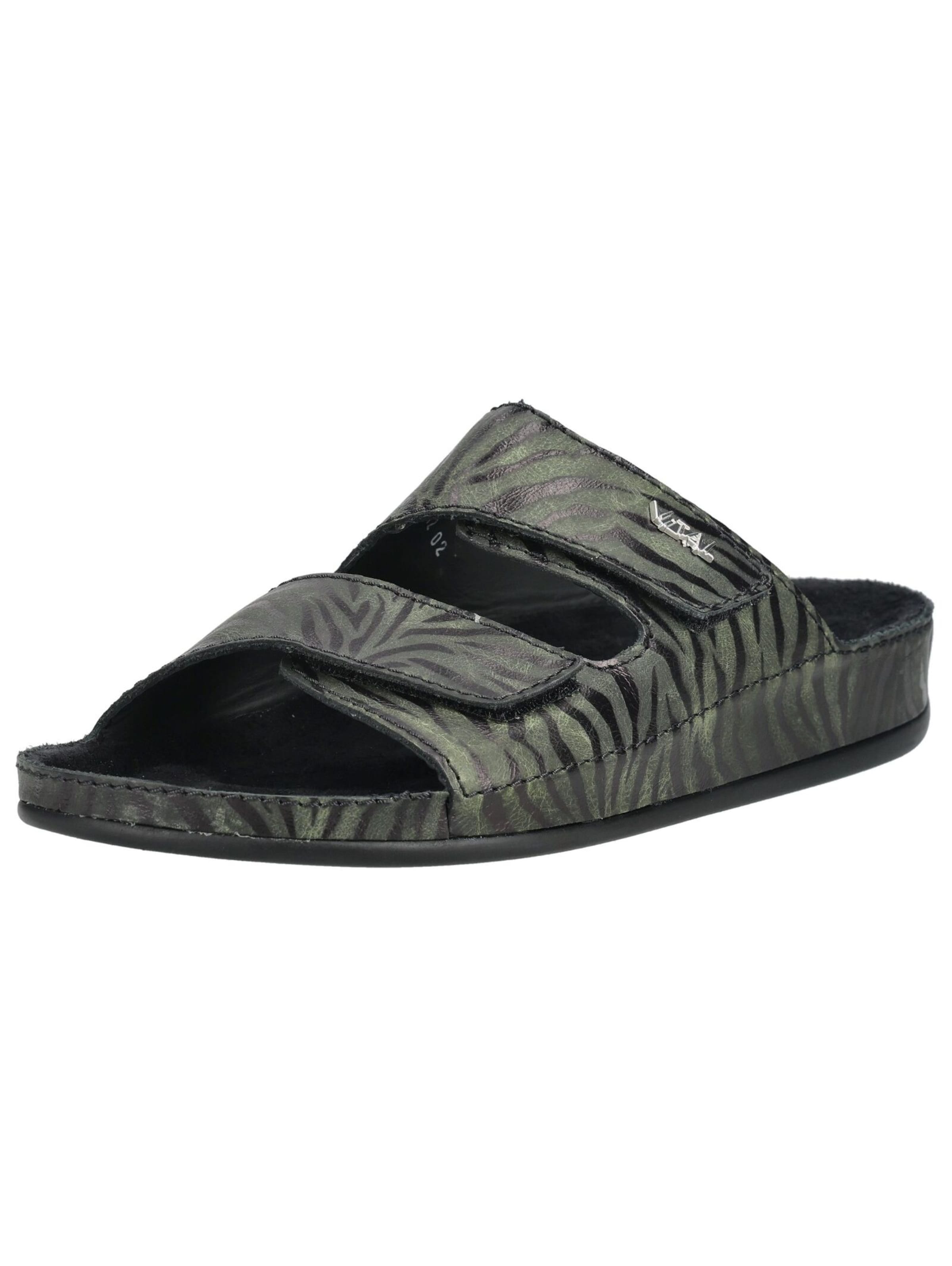 vital Mules in Green: front