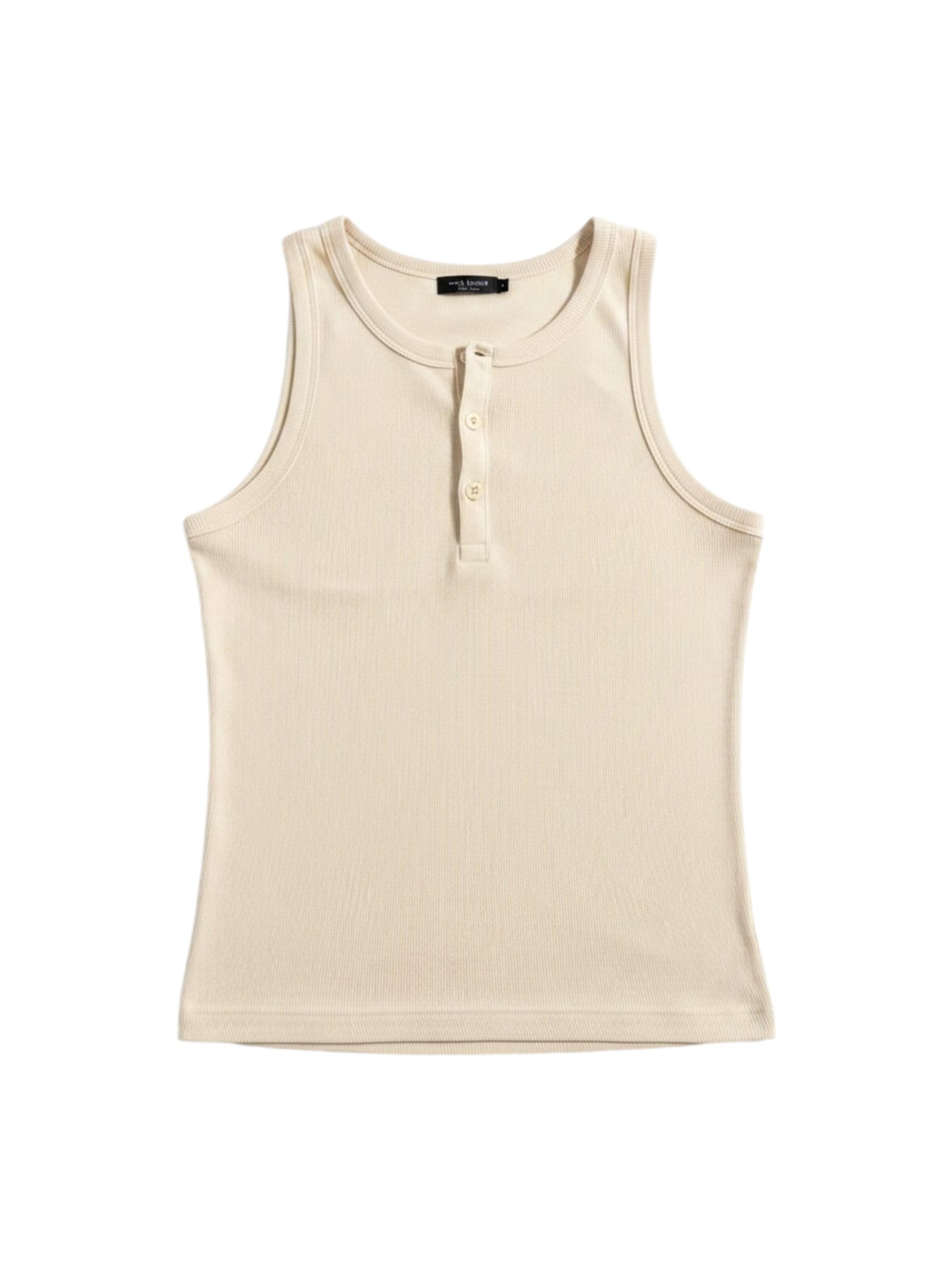 Kleidermafia - Camiseta en beige: frente