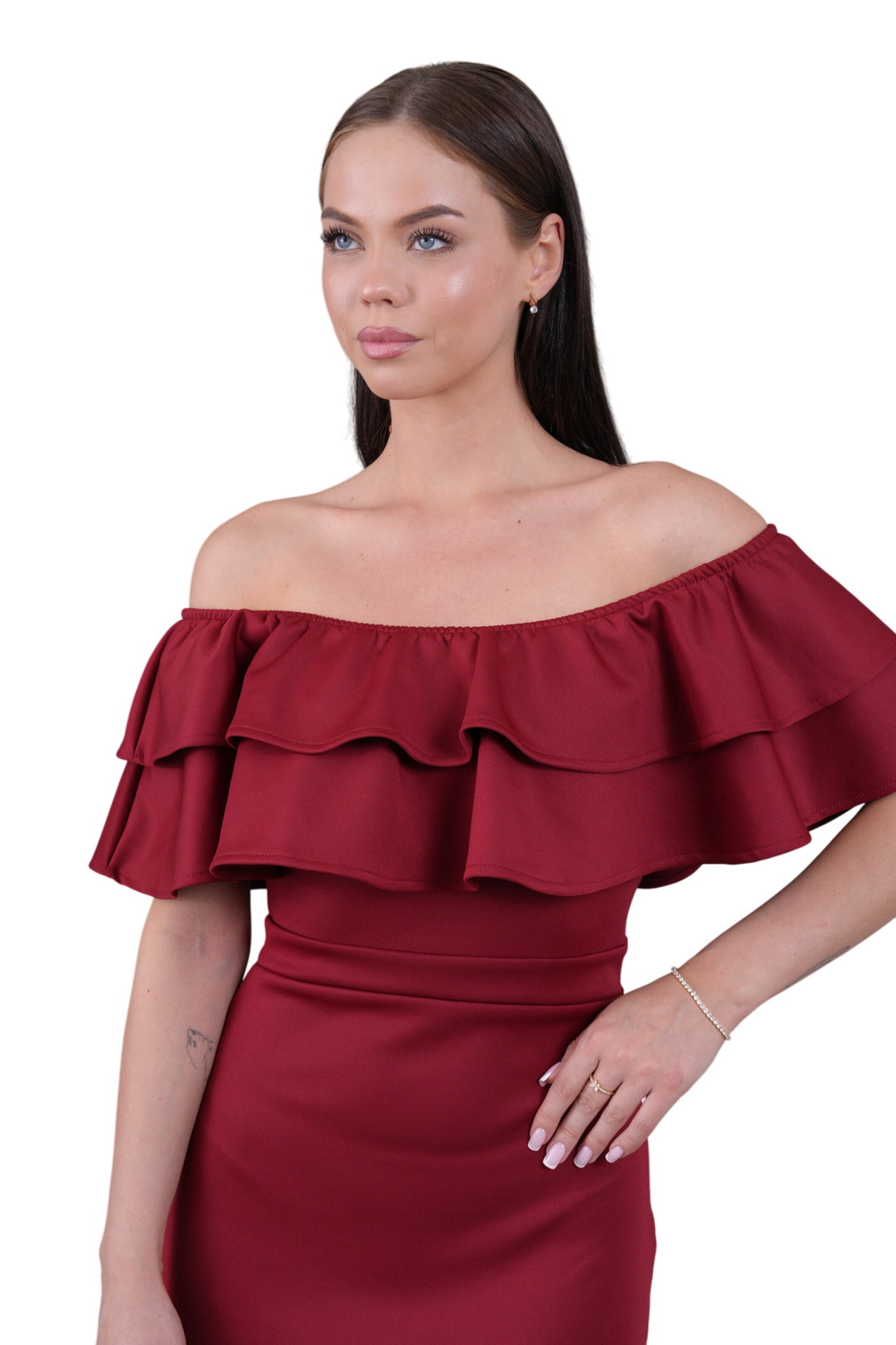 WOMAN VISION Cocktailjurk in Rood