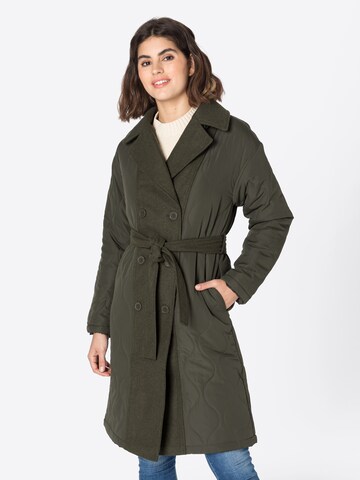 ICHI Přechodný kabát – zelená: přední strana