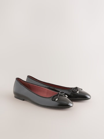 Next Ballerina met riempjes 'Forever Comfort' in Zwart
