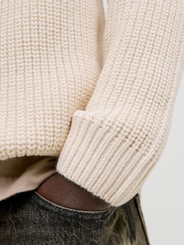JACK & JONES Pullover in Beige