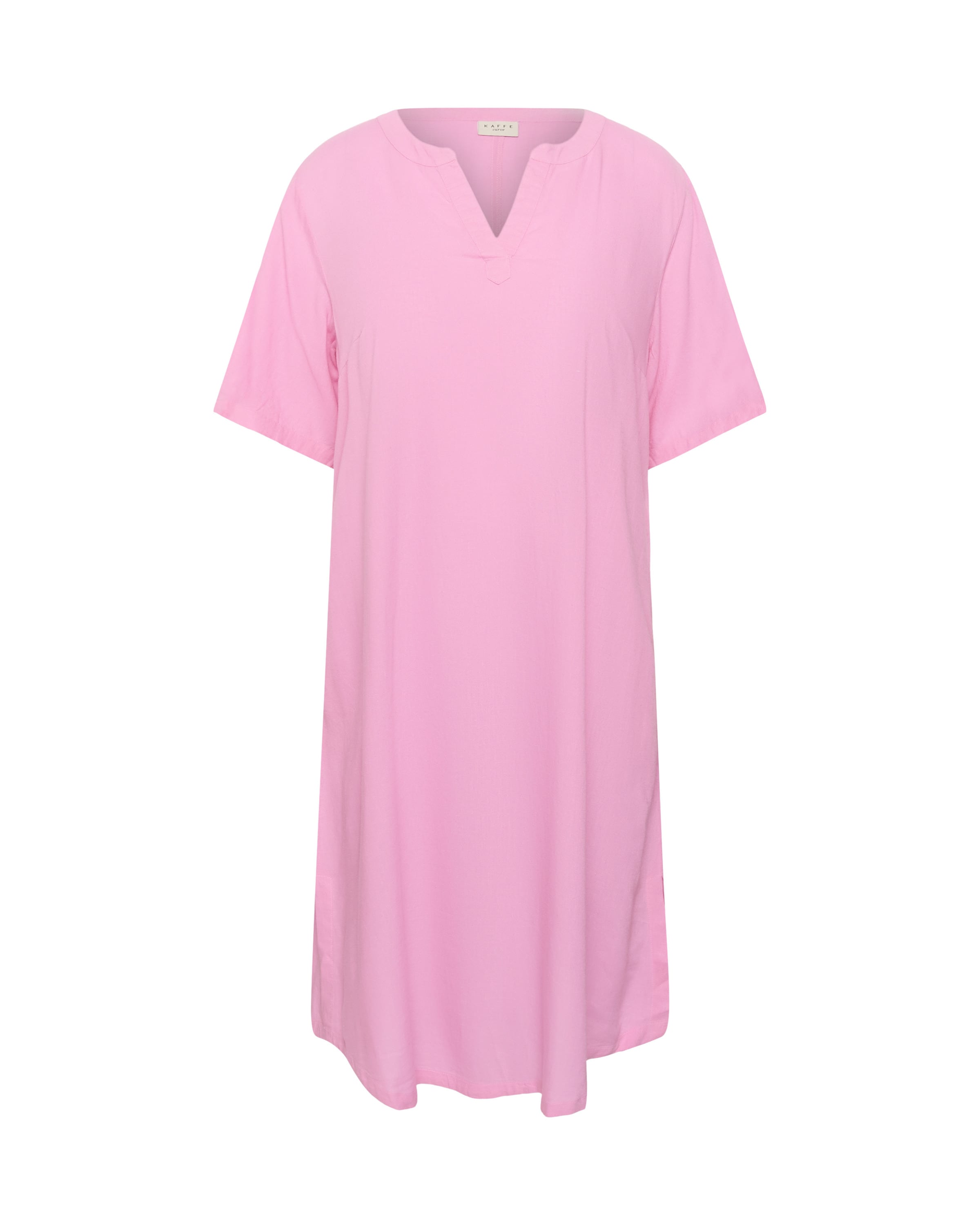 KAFFE CURVE Dress 'KCMille' in Pink: front