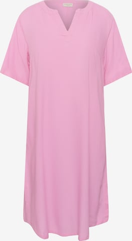 Robe 'KCMille' KAFFE CURVE en rose : devant