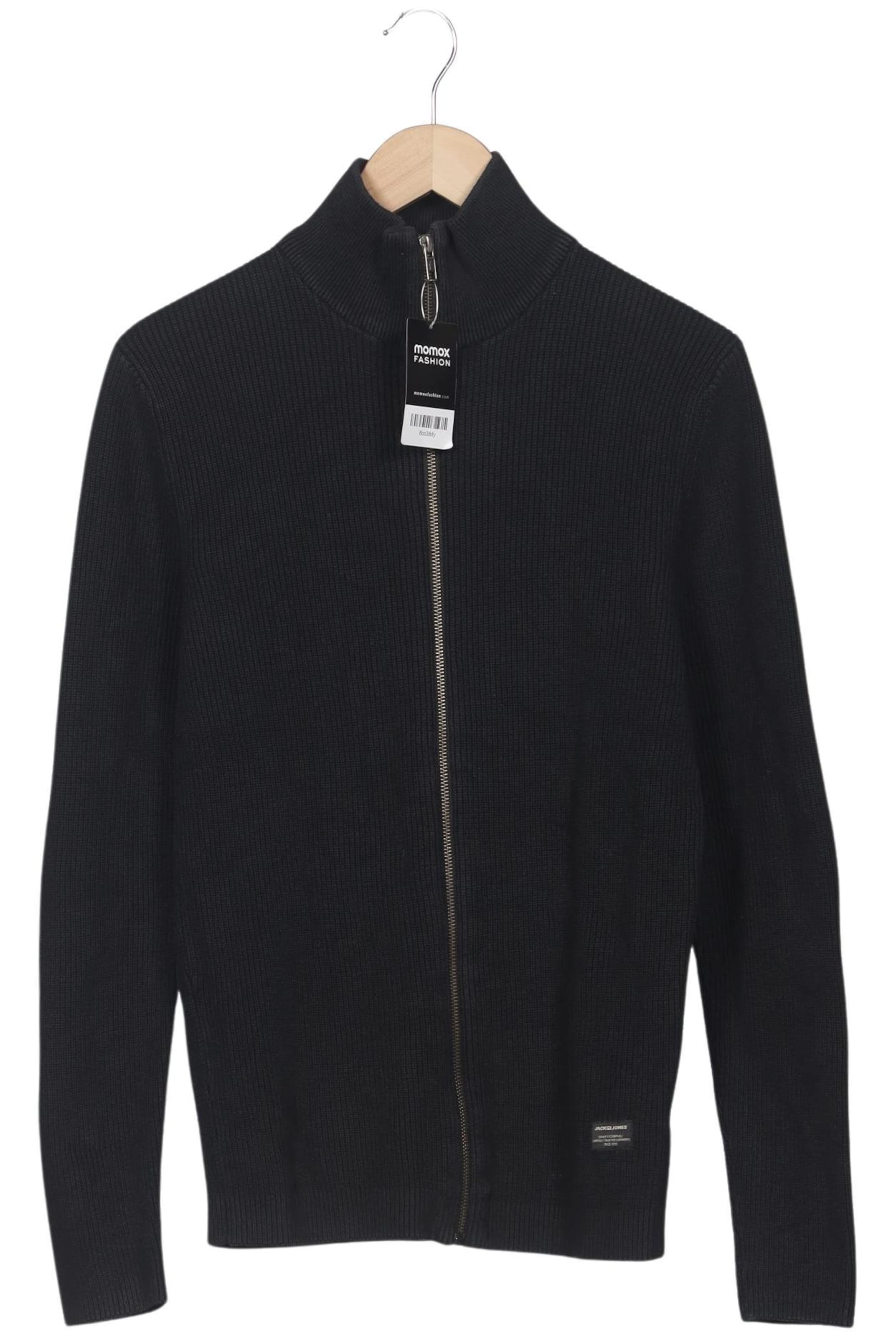 JACK & JONES Sweater & Cardigan in L in Black: front
