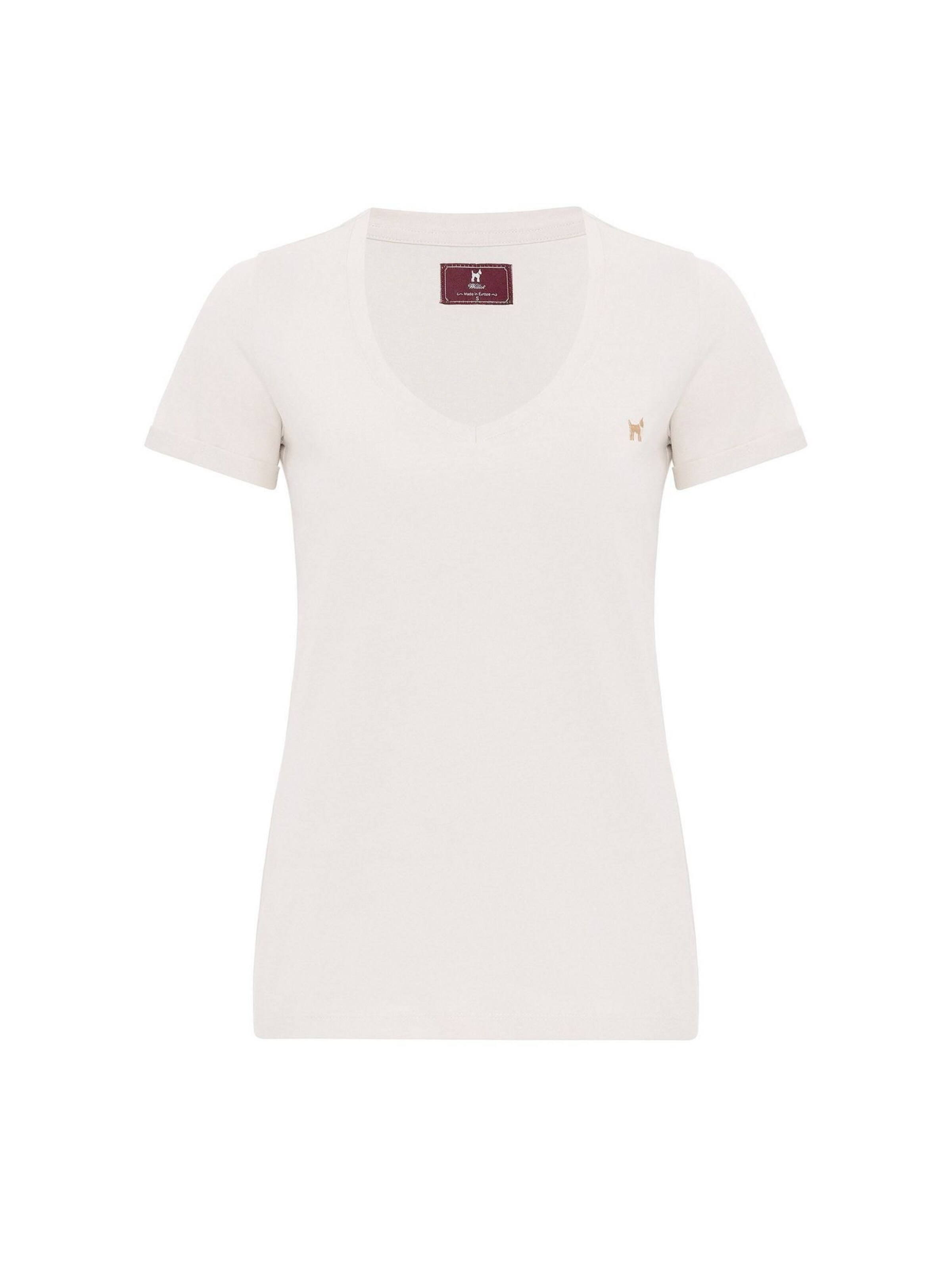 balts Williot T-Krekls: no priekšpuses