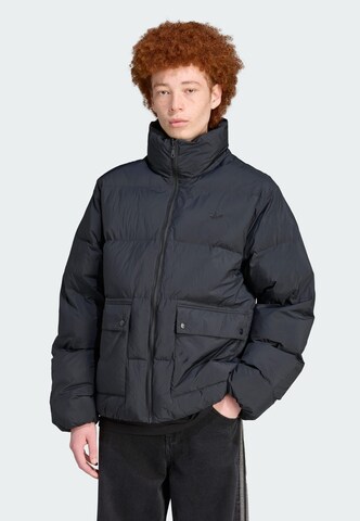 ADIDAS ORIGINALS Демисезонная куртка в Черный: спереди