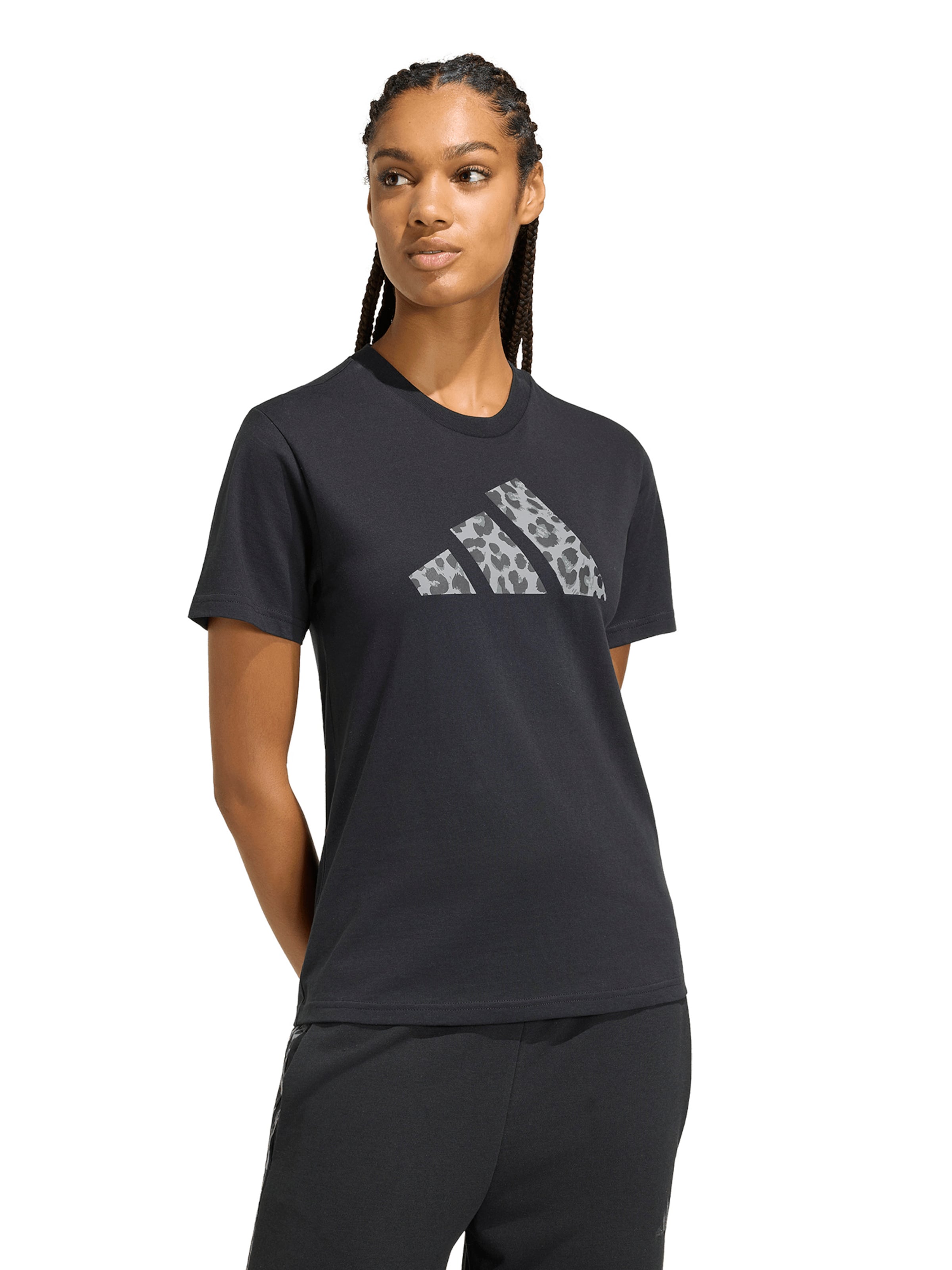 ADIDAS SPORTSWEAR Funkční tričko – černá: přední strana