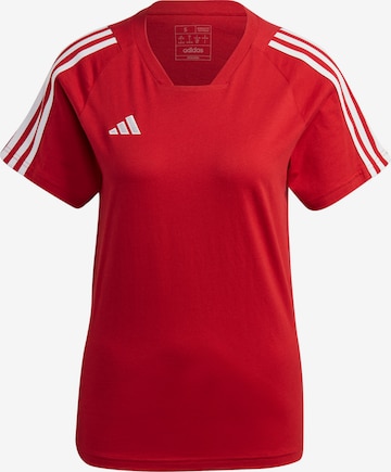 Maglia funzionale 'Tiro 23' di ADIDAS PERFORMANCE in rosso: frontale