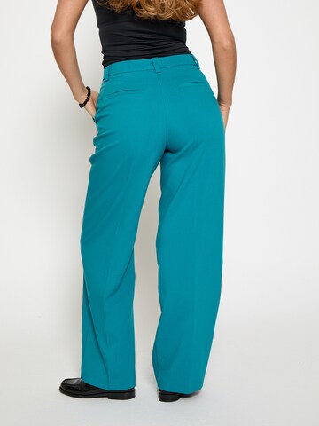 Loosefit Pantalon 'Ginette' Peppercorn en bleu