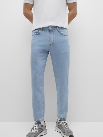 Pull&Bear Regular Jeans in Blau